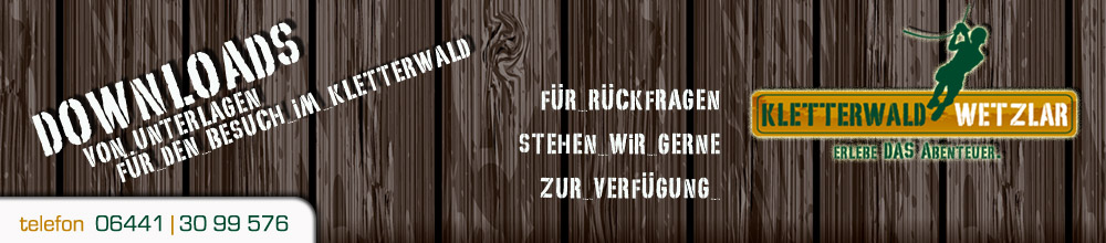 Kletterwald Wetzlar - erlebe DAS Abenteuer