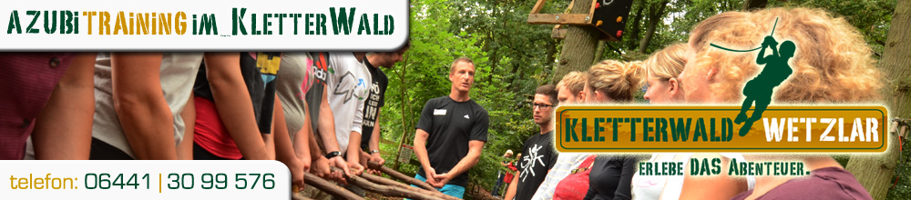 Teambildung Teamevents Kletterwald Wetzlar