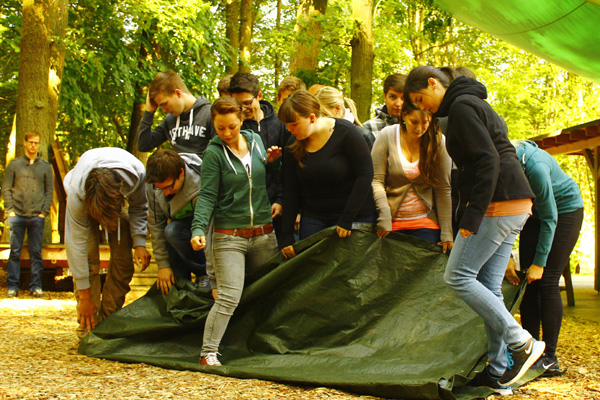 Azubitraining im Kletterwald Wetzlar
