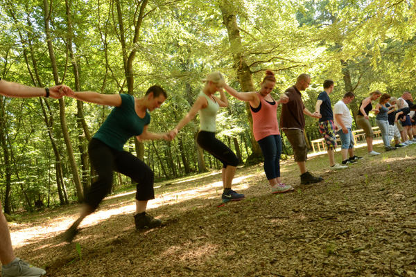 miteinander kommunizieren und kooperieren