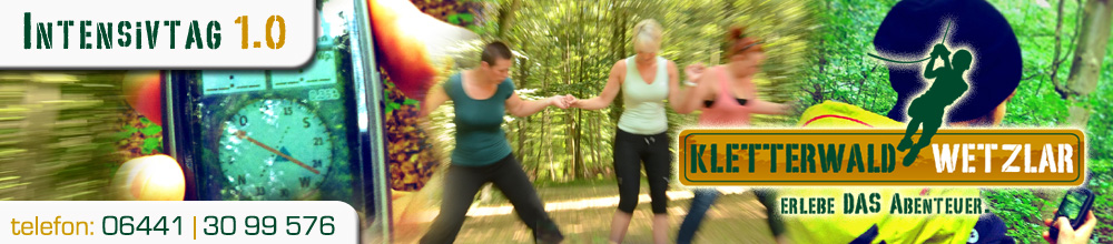 Intensivtag Kletterwald Pers�nlichkeitsentwicklung