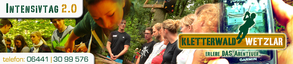 Intensivtag Kletterwald Pers�nlichkeitsentwicklung