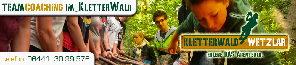 Teambildung Teamevents Kletterwald Wetzlar