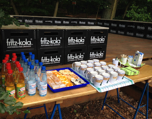 Catering und Rahmenprogramm