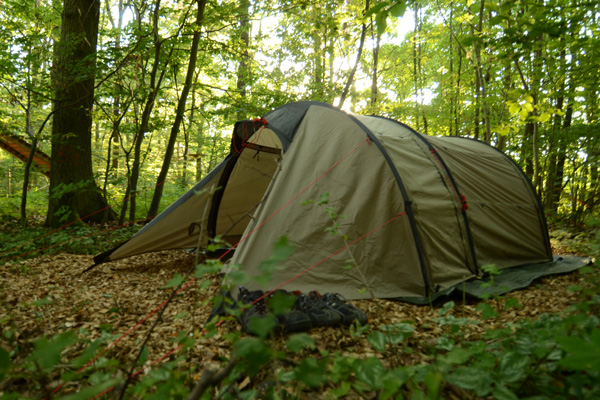 �bernachten im Kletterwald