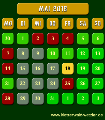 �ffnungszeiten Kletterwald Wetzlar