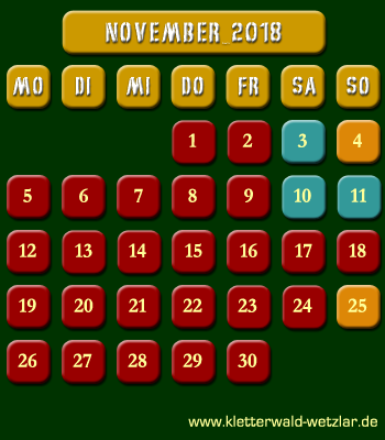 �ffnungszeiten Kletterwald Wetzlar