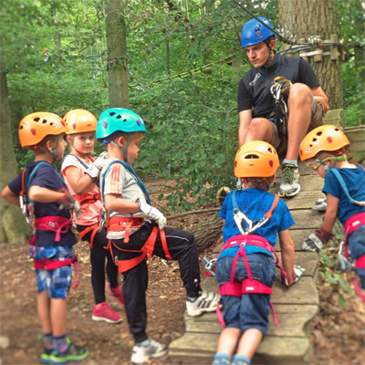 Bambinis an der Einweisung