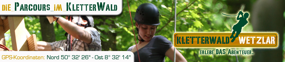 Parcours im Kletterwald