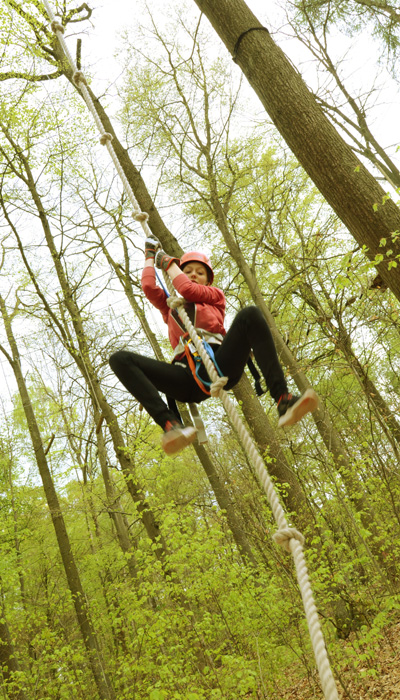 Kletterwald Wetzlar - Erlebnis Hessen Klettern
