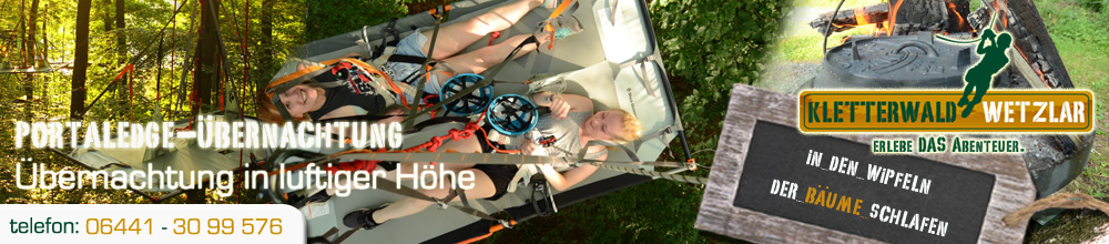 portaledge kletterwald event hochseilgarten