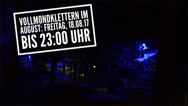Vollmondklettern August 2017
